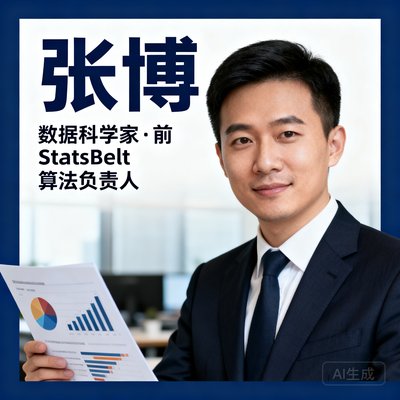 张博，数据科学家，前StatsBelt算法负责人